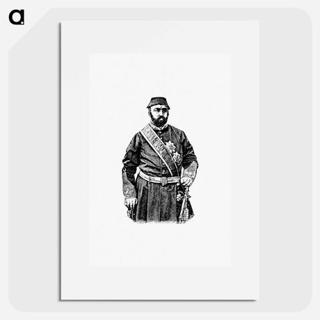 アートポスター-Turkish Sultan
 - 大英図書館 Poster.