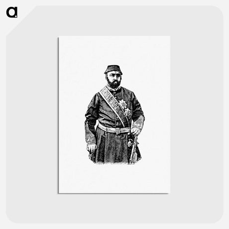 アートポストカード-Turkish Sultan
 - 大英図書館 Postcard.