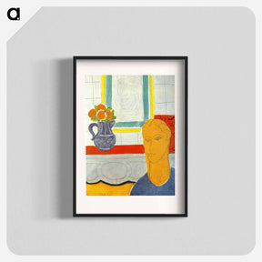 アートポスター-The Ochre Head - アンリ マティス Poster.