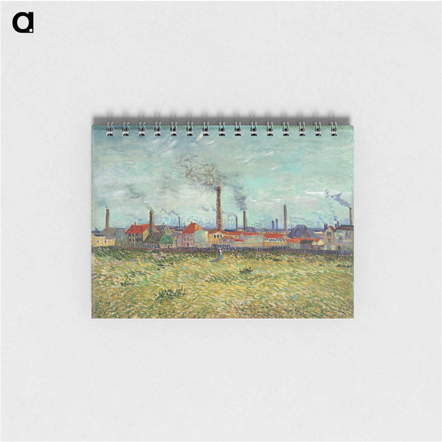 アートメモ帳-Factories at Clichy
 - セントルイス美術館 Memo.