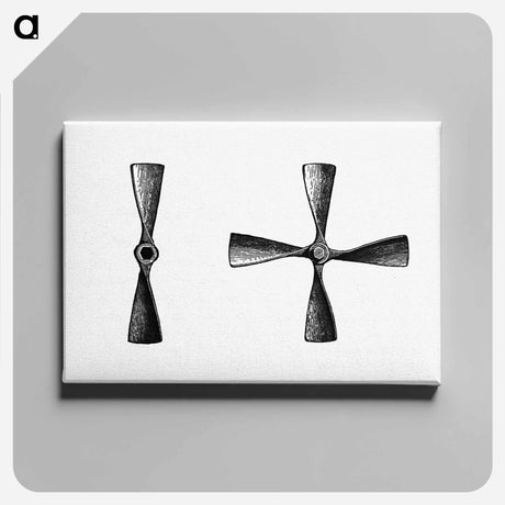 アートパネル-Propeller from Six Weeks Of Vacation
 - 大英図書館 Canvas.