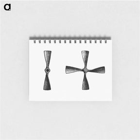 アートメモ帳-Propeller from Six Weeks Of Vacation
 - 大英図書館 Memo.