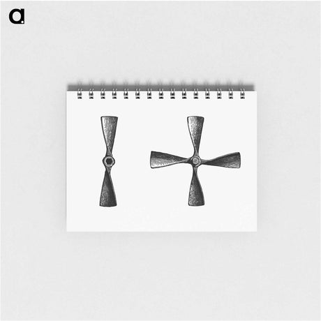 アートメモ帳-Propeller from Six Weeks Of Vacation
 - 大英図書館 Memo.