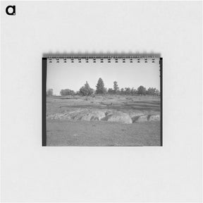 アートメモ帳-Erosion near Lawrenceville, Georgia - ドロテア ラング Memo.