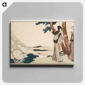 アートパネル-Hara. 3 ri and 6 chō to Yoshiwara - 葛飾 北斎 Canvas.