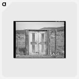 アートポストカード-Entrance to Penasco Cemetery
 - ラッセル リー Postcard.