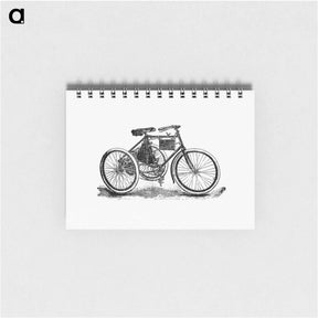 アートメモ帳-Bicycle from Cycling In Bengal
 - 大英図書館 Memo.