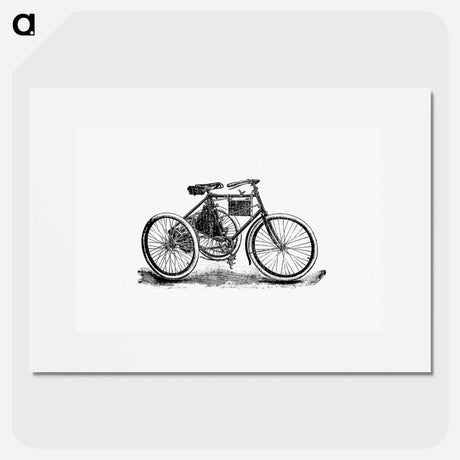 アートポスター-Bicycle from Cycling In Bengal
 - 大英図書館 Poster.