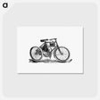 アートポストカード-Bicycle from Cycling In Bengal
 - 大英図書館 Postcard.