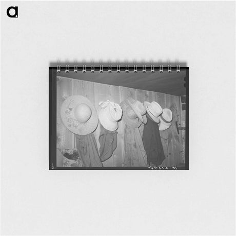 アートメモ帳-Farmers' Hats, Pie Town
 - ラッセル リー Memo.