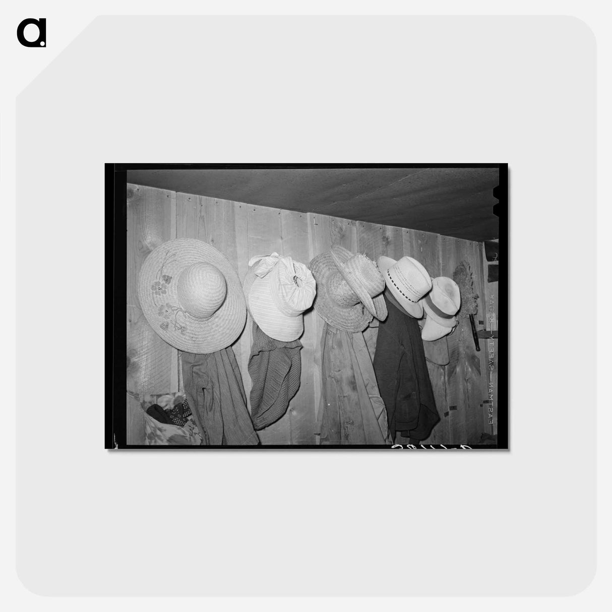 アートポストカード-Farmers' Hats, Pie Town
 - ラッセル リー Postcard.