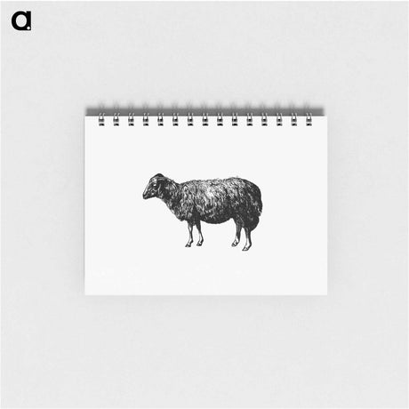 アートメモ帳-Sheep, In The Malakani Colony
 - 大英図書館 Memo.