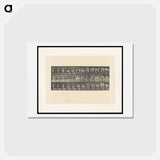 アートポストカード-Draped Figure
 - エドワード マイブリッジ Postcard.