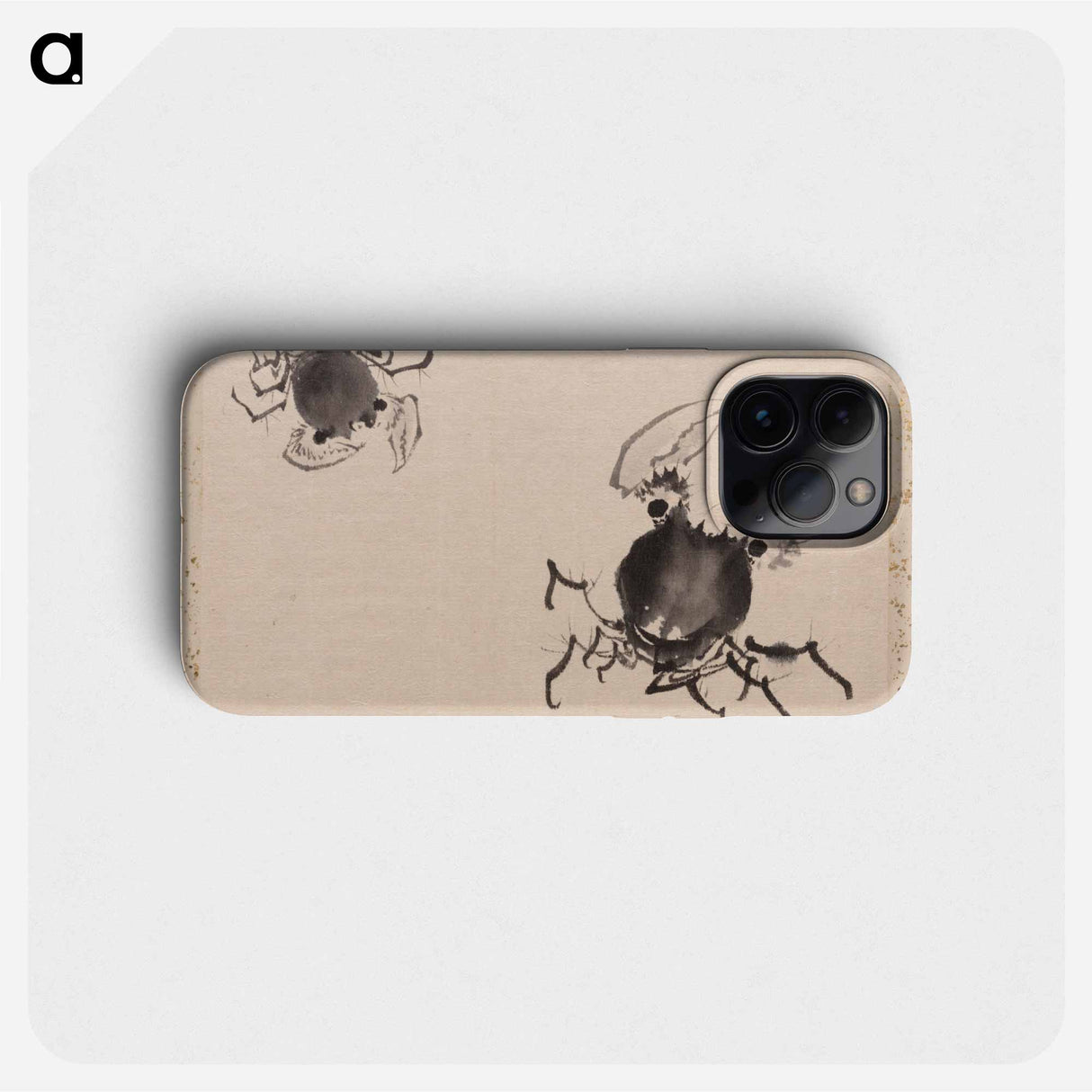 Japanese crab - Katsushika Hokusai Phone Case.