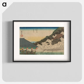 アートポスター-Kiyomizu Temple
 - 歌川 広重 Poster.