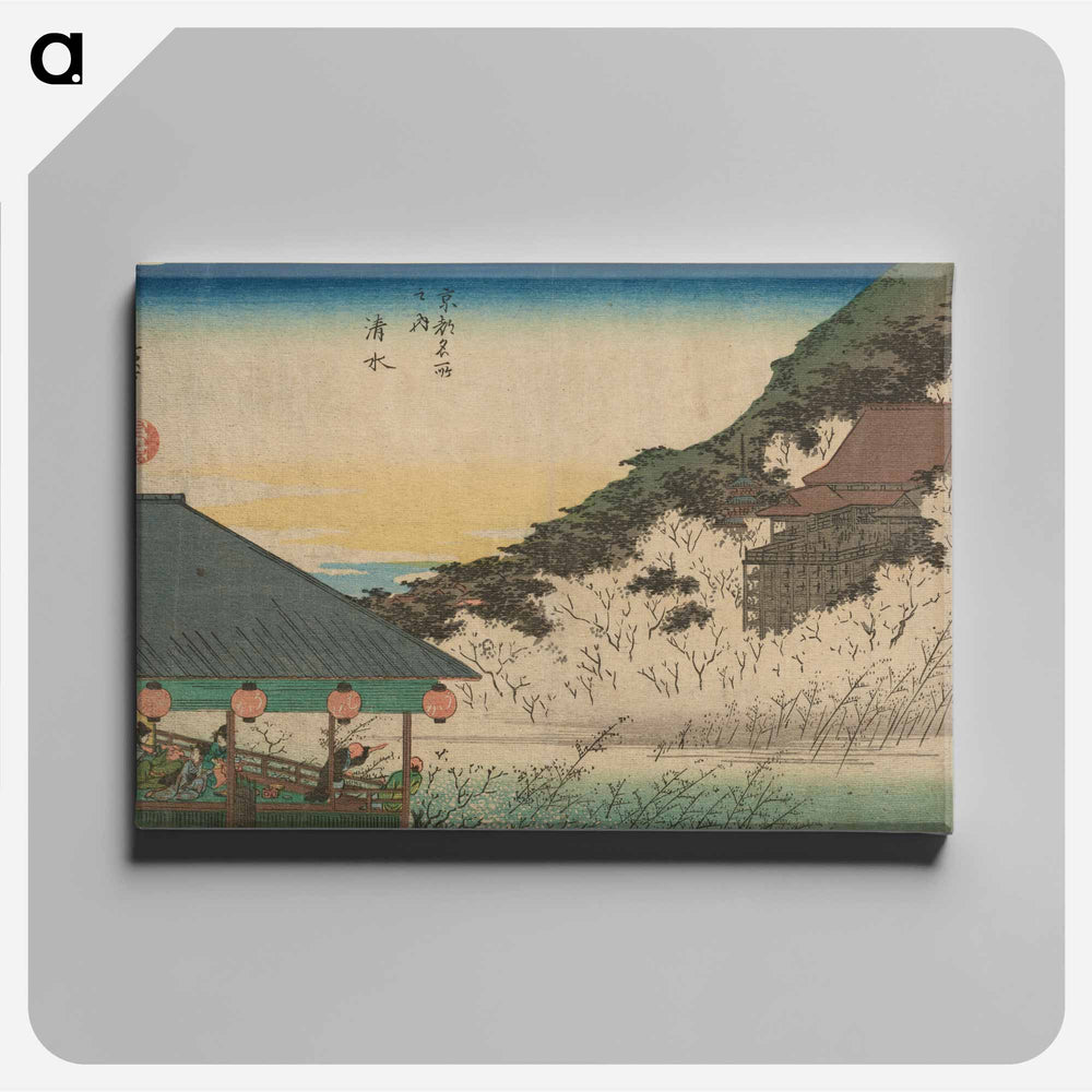 アートパネル-Kiyomizu Temple
 - 歌川 広重 Canvas.
