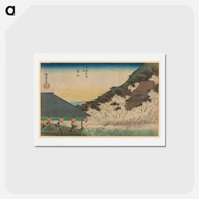 アートポストカード-Kiyomizu Temple
 - 歌川 広重 Postcard.