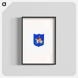 アートポスター-Coat of Arms from Dizionario Corografico dell'Italia
 - 大英図書館 Poster.