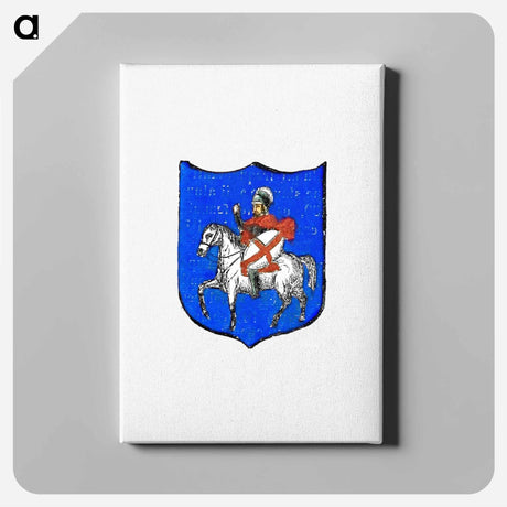 アートパネル-Coat of Arms from Dizionario Corografico dell'Italia
 - 大英図書館 Canvas.
