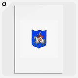 アートポスター-Coat of Arms from Dizionario Corografico dell'Italia
 - 大英図書館 Poster.