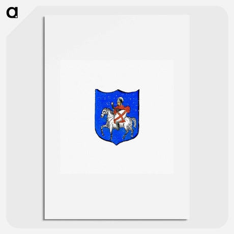 アートポスター-Coat of Arms from Dizionario Corografico dell'Italia
 - 大英図書館 Poster.