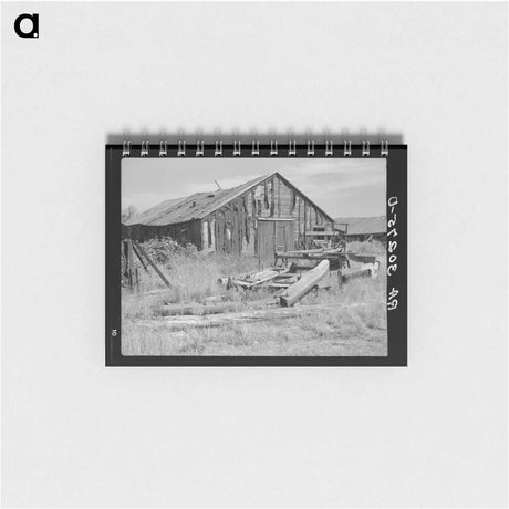 アートメモ帳-Lumber Camp Remains
 - ラッセル リー Memo.