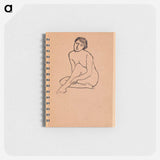 アートメモ帳-Woman - Nude Sitting
 - バーンズ・コレクション Memo.