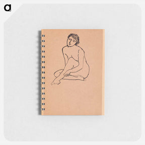 アートメモ帳-Woman - Nude Sitting
 - バーンズ・コレクション Memo.