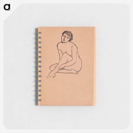 アートメモ帳-Woman - Nude Sitting
 - バーンズ・コレクション Memo.