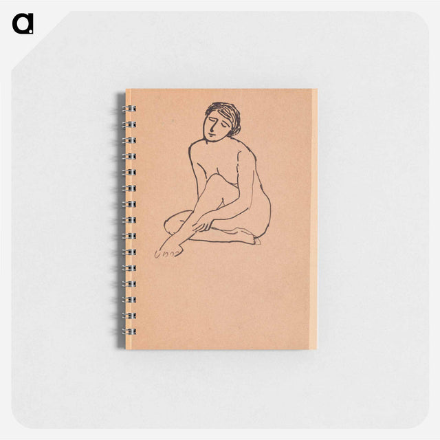 アートメモ帳-Woman - Nude Sitting
 - バーンズ・コレクション Memo.