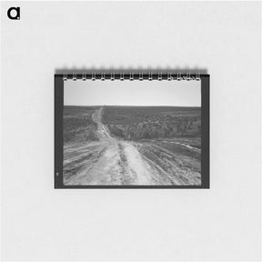 アートメモ帳-Landscape on top of bench - ドロテア ラング Memo.