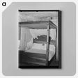 アートパネル-Louisiana Canopy Bed
 - ラッセル リー Canvas.