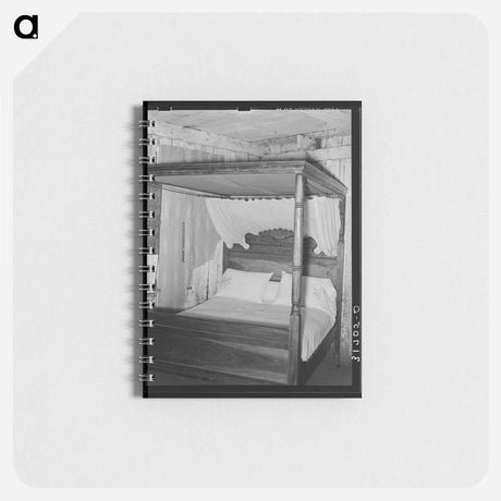 アートメモ帳-Louisiana Canopy Bed
 - ラッセル リー Memo.