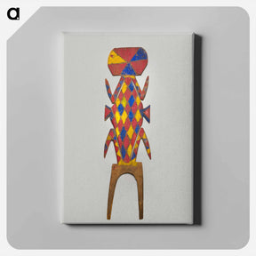 アートパネル-Ceremonial Board
 - セントルイス美術館 Canvas.