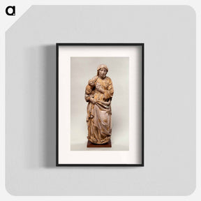 アートポスター-Standing Virgin with Christ Child
 - バーンズ・コレクション Poster.
