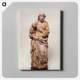 アートパネル-Standing Virgin with Christ Child
 - バーンズ・コレクション Canvas.