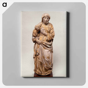 アートパネル-Standing Virgin with Christ Child
 - バーンズ・コレクション Canvas.