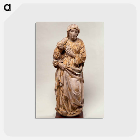 アートポストカード-Standing Virgin with Christ Child
 - バーンズ・コレクション Postcard.