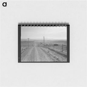 アートメモ帳-Owyhee project landscape - ドロテア ラング Memo.