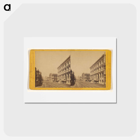 アートポストカード-California Street
 - エドワード マイブリッジ Postcard.
