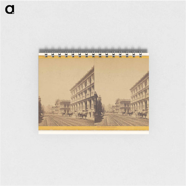 アートメモ帳-California Street
 - エドワード マイブリッジ Memo.