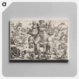 アートパネル-The Besieged Elephant
 - セントルイス美術館 Canvas.