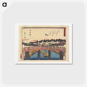 アートポストカード-Nihonbashi Bridge
 - 歌川 広重 Postcard.