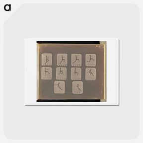アートポストカード-Long Jump
 - エドワード マイブリッジ Postcard.