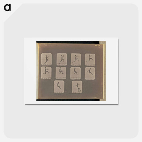 アートポストカード-Long Jump
 - エドワード マイブリッジ Postcard.