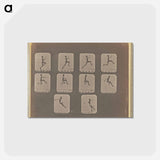 アートポストカード-Long Jump
 - エドワード マイブリッジ Postcard.