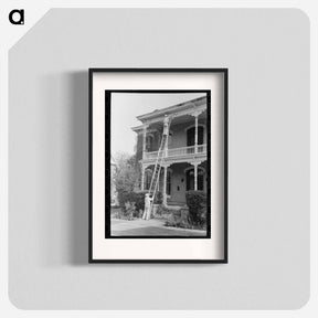 アートポスター-Painting a House, Waco
 - ラッセル リー Poster.