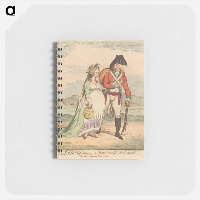 アートメモ帳-The Soldier's Return; - or - Rare News for Old England - See the Conquering Hero Comes
 - イェール大学アートギャラリー Memo.