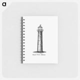 アートメモ帳-Grand Turk, Bahamas from Circular Relating to Lighthouses, Lightships, Buoys, and Beacons
 - 大英図書館 Memo.