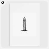 アートポスター-Grand Turk, Bahamas from Circular Relating to Lighthouses, Lightships, Buoys, and Beacons
 - 大英図書館 Poster.